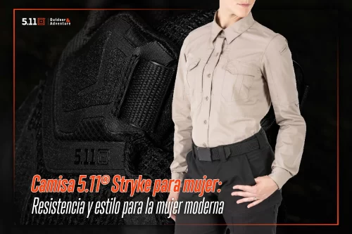 Camisa 5.11® Stryke para mujer: Resistencia y estilo para la mujer moderna