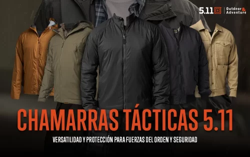 Chamarras tácticas 5.11: Versatilidad y protección para fuerzas del orden y seguridad